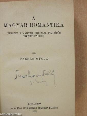 A magyar romantika