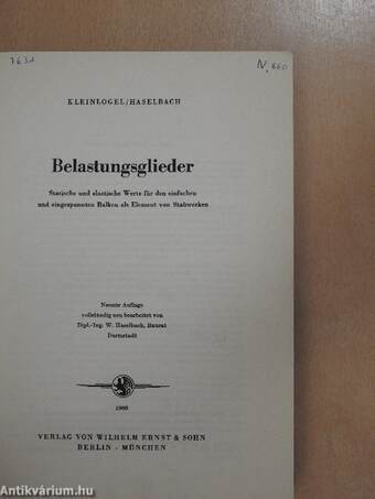 Belastungsglieder