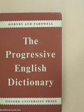 The Progressive English Dictionary