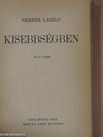 Kisebbségben I-IV.