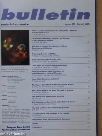 Esa Bulletin February 2000