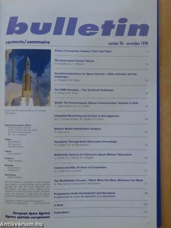 Esa Bulletin November 1998