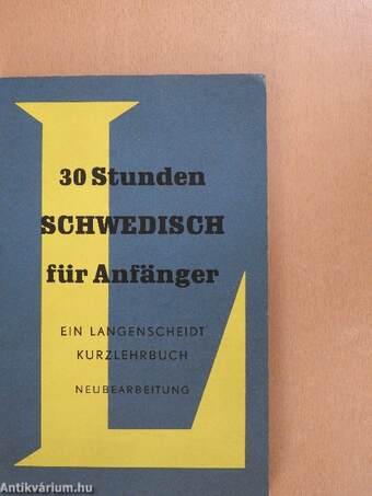 30 Stunden Schwedisch für Anfänger