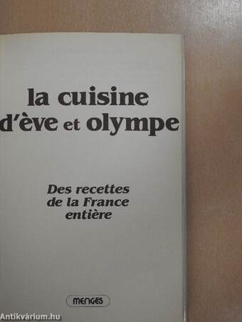 La cuisine d'Éve et Olympe