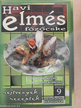 Havi elmés főzőcske 2002/9