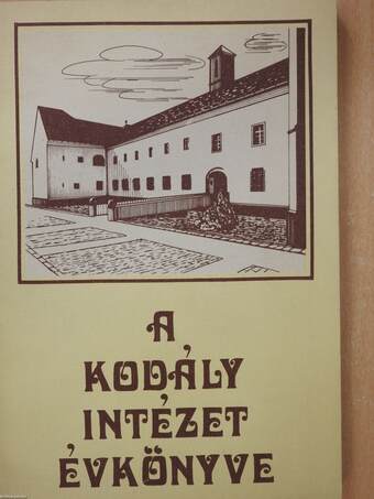 A Kodály Intézet Évkönyve 1982 (dedikált példány)