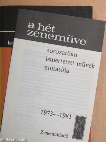 A hét zeneműve 1981/4.