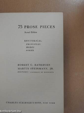 75 Prose Pieces