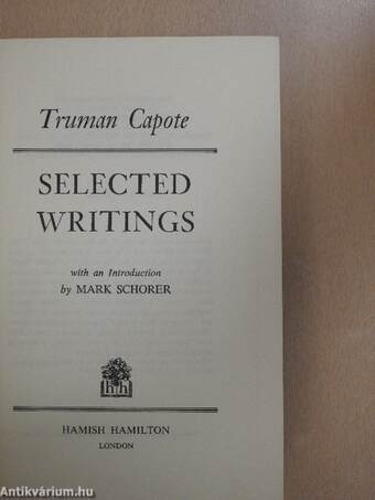 Selected Writings