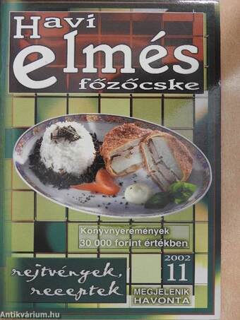 Havi elmés főzőcske 2002/11