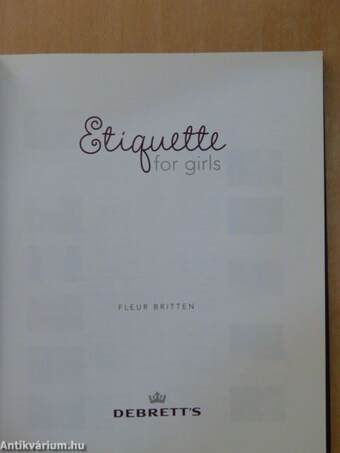 Etiquette for girls