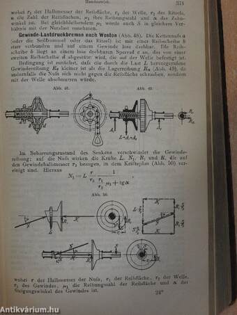 "Hütte" Des Ingenieurs Taschenbuch II. (töredék)