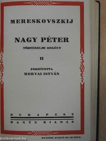 Nagy Péter I-II.