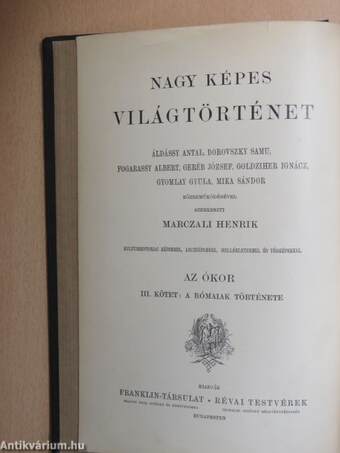 Nagy képes világtörténet III.