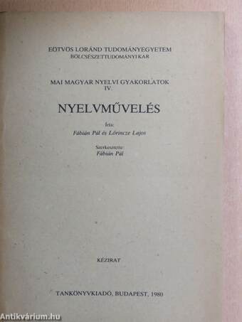 Nyelvművelés