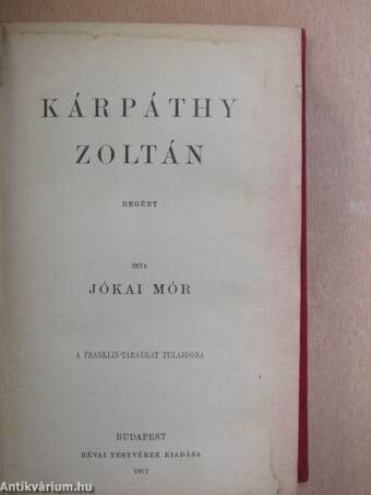 Kárpáthy Zoltán