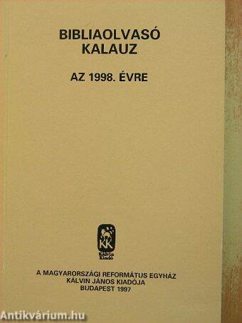 Bibliaolvasó kalauz az 1998. évre