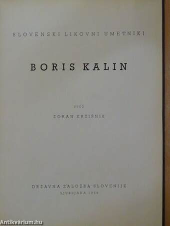 Boris Kalin