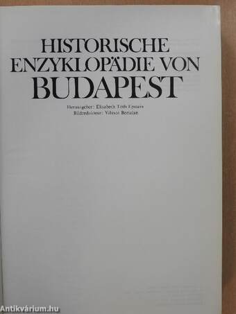 Historische Enzyklopädie von Budapest