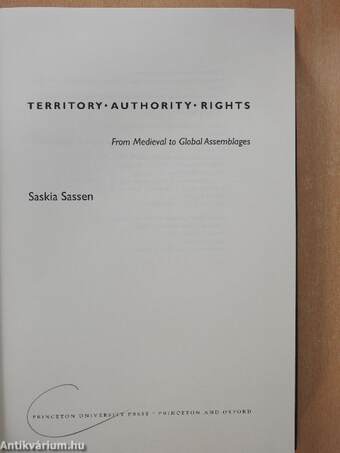 Territory - Authority - Rights