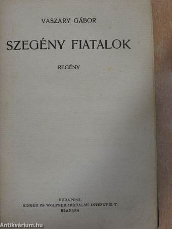 Szegény fiatalok