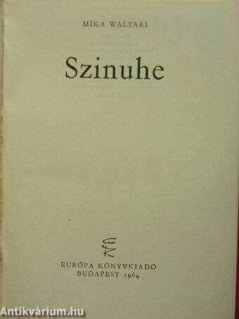 Szinuhe