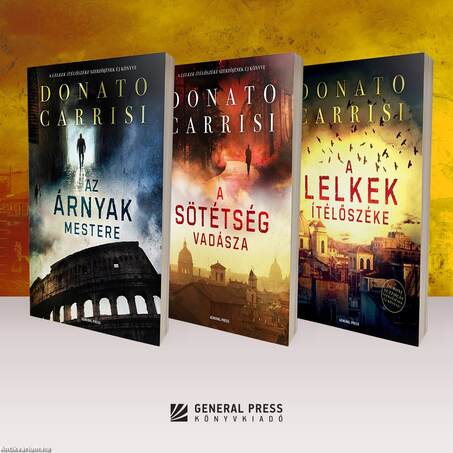Donato Carrisi - könyvcsomag (A lelkek ítélőszéke, A sötétség vadásza, Az árnyak mestere)