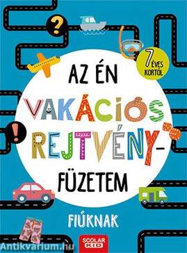 Az én vakációs rejtvényfüzetem - Fiúknak