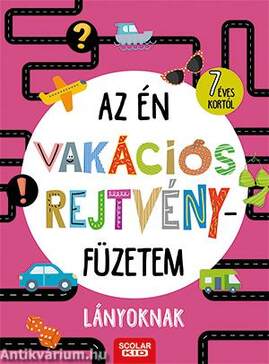 Az én vakációs rejtvényfüzetem - Lányoknak