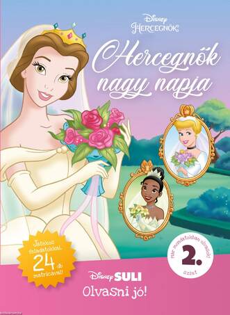 Hercegnők nagy napja - Disney Suli - Olvasni jó! sorozat 2. szint [outlet]