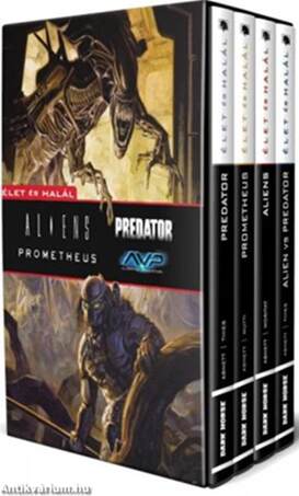 Élet és halál képregény-gyűjtemény + díszdoboz