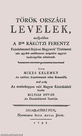 Törökországi levelek