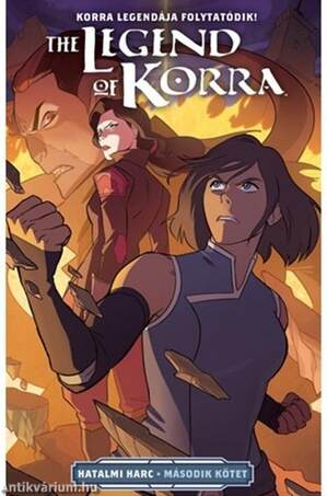 Korra legendája: Hatalmi harc II. kötet (képregény)