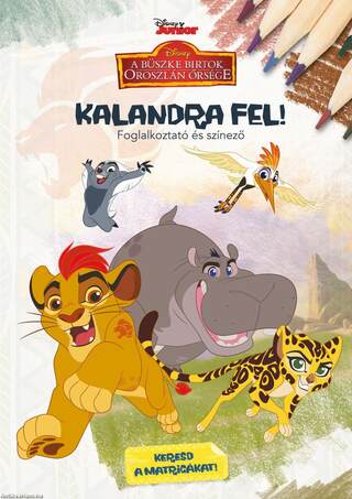 Kalandra fel! - Disney Junior foglalkoztató és színező