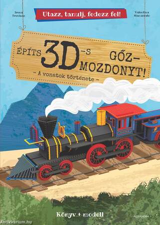 Építs 3D-s gőzmozdonyt!
