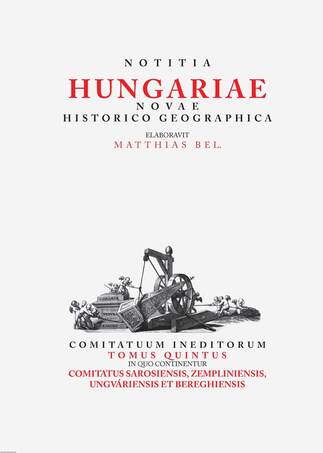 Notitia Hungariae Novae Historico Geographica V.