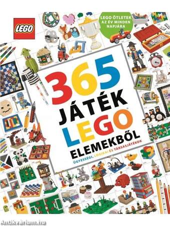 365 játék LEGO elemekből Ügyességi, logikai és társasjátékok