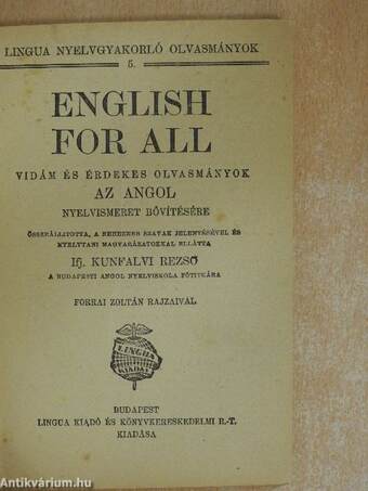 English for All