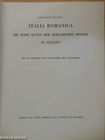 Italia Romanica