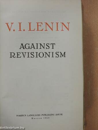 Against revisionism