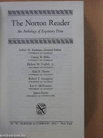 The Norton Reader