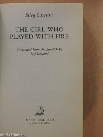 The Girl who Played with Fire