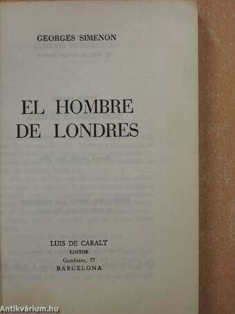 El hombre de Londres