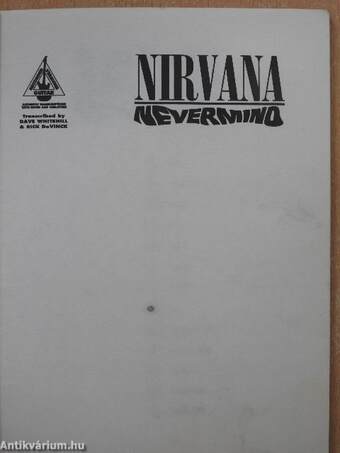 Nirvana Nevermind