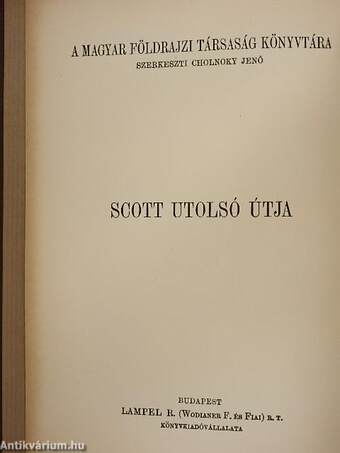 Scott utolsó útja