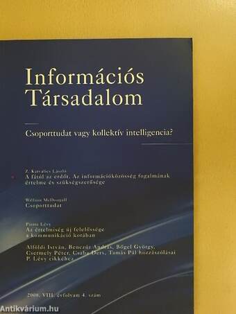 Információs Társadalom 2008/4.