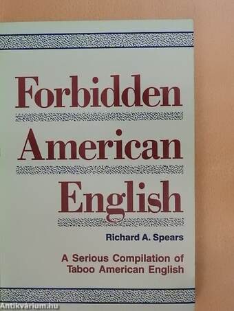 Forbidden American English