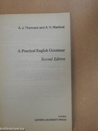 A Practical English Grammar