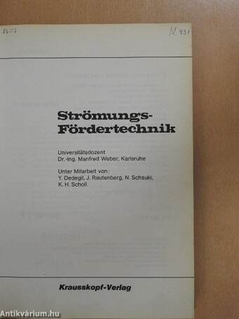 Strömungs-Fördertechnik