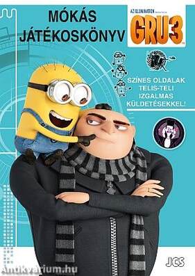 Gru 3. - Mókás játékoskönyv